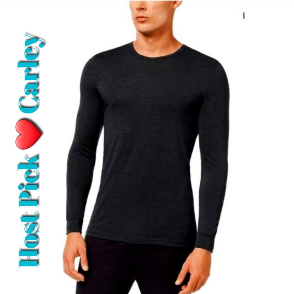 3/$15🚨WAS  $30  32 DEGREES Men’s Base layer Long Sleeve tee small Black